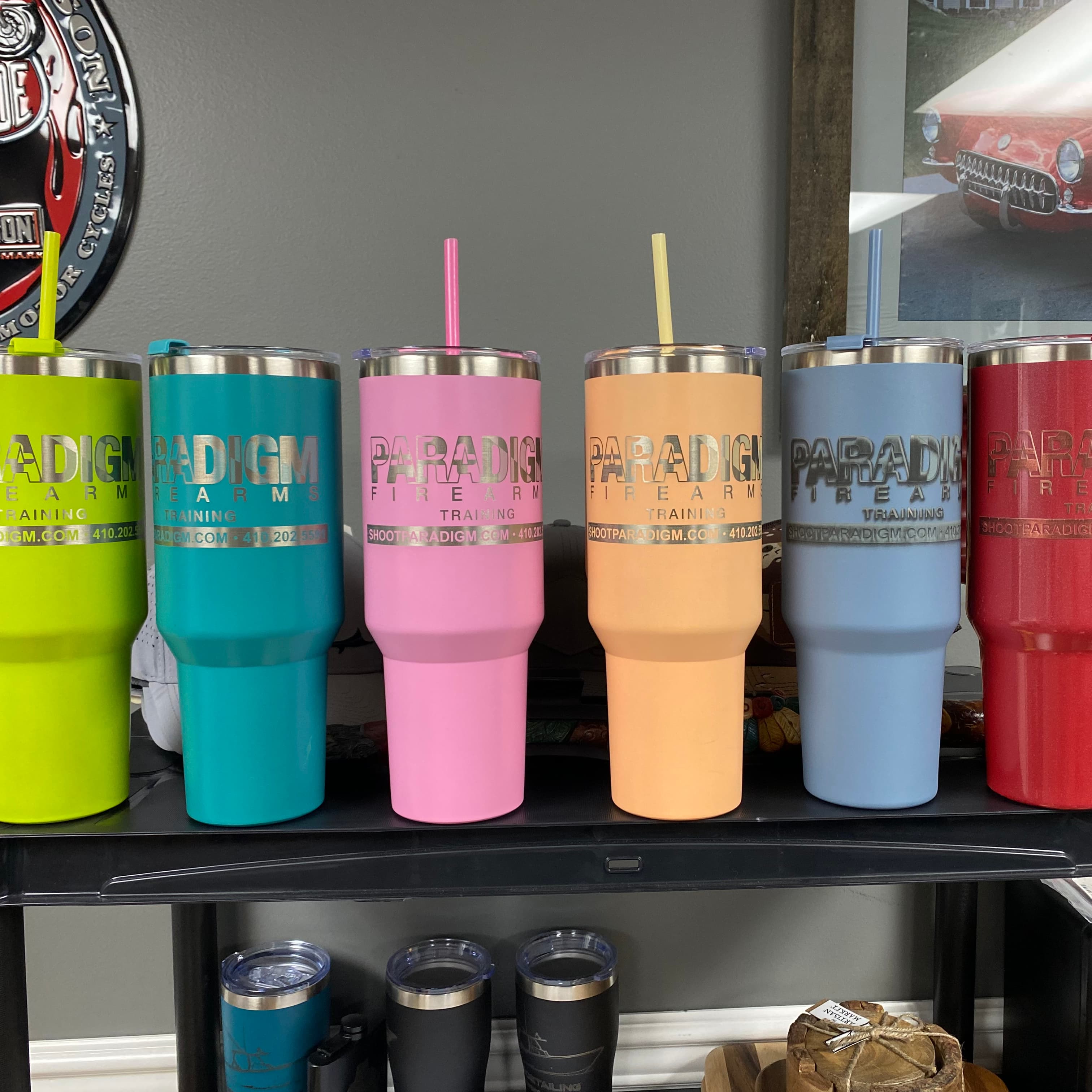 Paradigm Firearms Training Custom Tumbler Merchandise