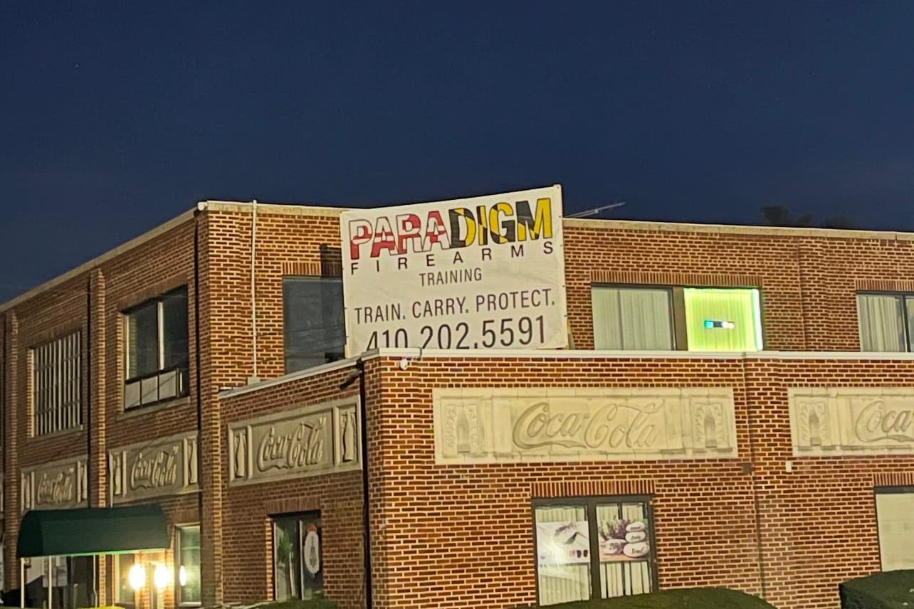 Paradigm Firearms Training LLC Building in Westminster, MD